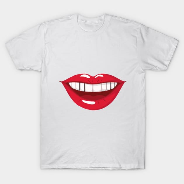 Smile T-Shirt by dodgerfl